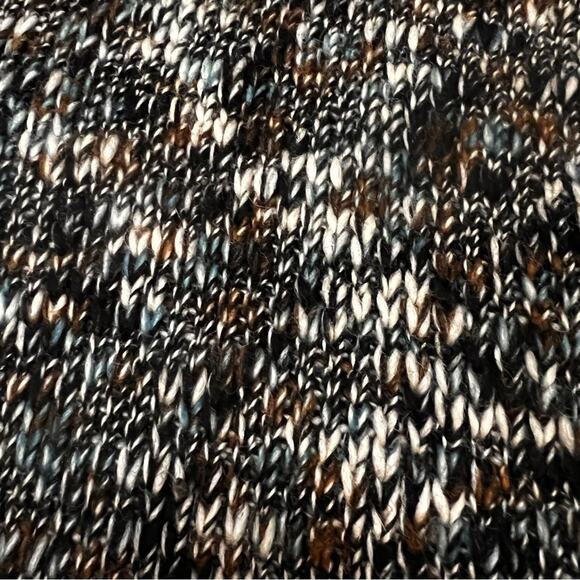 100% Wool | Women’s Large | Button Up  Multicolor Warm Cardigan |  Falke - Picture 4 of 9